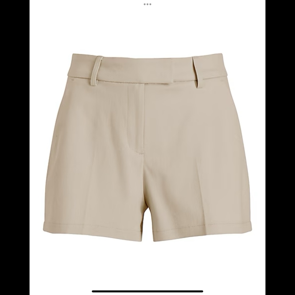 Express Editor Mid Rise Tailored Shorts - Picture 6 of 6